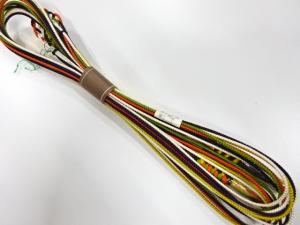 未使用品　正絹　手組帯締め